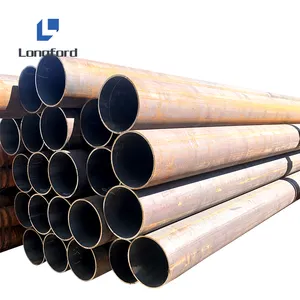 Customized ASTM A106 Grade B MS Seamless Pipe SCH 40 SCH 80 SCH 120 Q195 Grade Steel Pipe 1/2 inch 24 inch Oil Pipe API