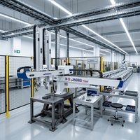 Brazo Robótico Industrial de 5 Ejes, Robot Servo Multi-Eje de Gran Alcance, 1 Unidad MOQ, Personalizado para Máquinas de Inyección IML, China