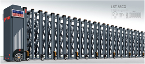 <span class=keywords><strong>Portail</strong></span> rétractable électrique en aluminium pour extérieur, <span class=keywords><strong>hauteur</strong></span> 1,6 m, <span class=keywords><strong>portail</strong></span> pliant industriel, portails électriques automatiques - Product Image 4