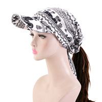 Casquette de baseball unie avec écharpe intégrée, réglable, pour voyage en extérieur, protection solaire, usage quotidien, chapeau de plage, direct usine