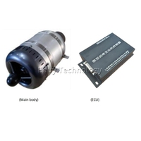 Moteur à réaction RC MT40A AMT Titan 40kg Turbojet pour pièces d'avion RC
