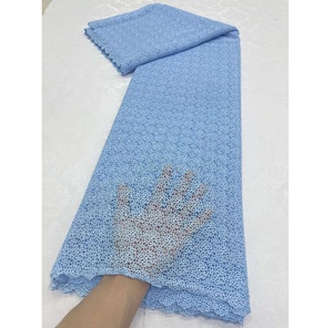 Tissu Dentelle de Dubaï Brodé de Cordon Style Autriche, Design Moderne Nouveauté, Bon Prix, <span class=keywords><strong>100</strong></span>% Polyester Durable, Idéal Mariage Traditionnel - Product Image 3