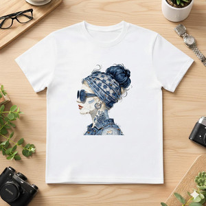 T-Shirt Unisex 210GSM 100% Cotone, Casual, Traspirante, Resistente, con Stampa DTF, Maglietta da Uomo - Product Image 1