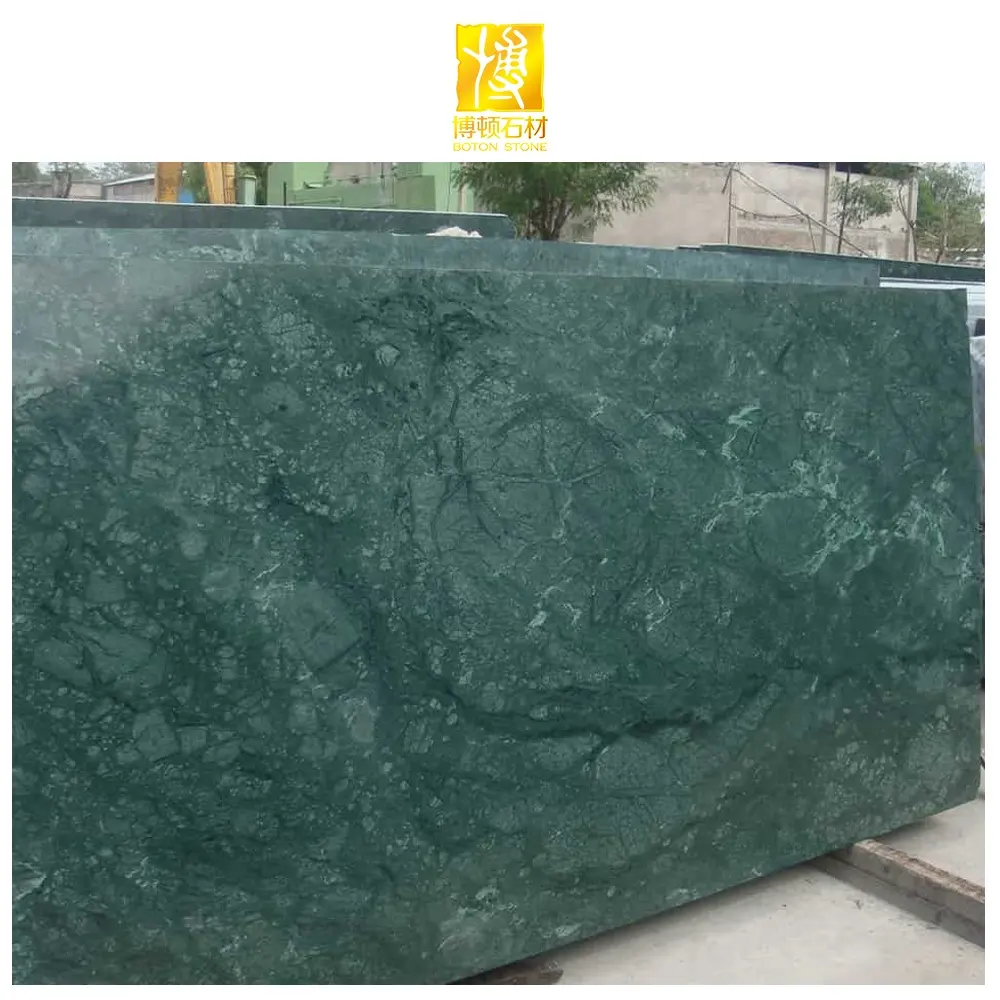 BOTON STONE Chinese Wholesale Price Bar Top Granite Flooring Tiles Kitchen Top Green Granite Slabs