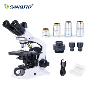 Giáo Dụ<span class=keywords><strong>c</strong></span> giảng dạy nghiên <span class=keywords><strong>c</strong></span>ứu kính hiển vi với máy ảnh Phòng thí nghiệm sinh họ<span class=keywords><strong>c</strong></span> trinocular kính hiển vi màn hình LCD - Product Image 3