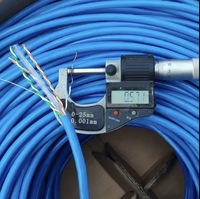 Fast Moving FTP SFTP Cat5 Cat5e Cat6 Cat6a Cat7 4P 24AWG 26AWG Cable de red Fábrica OEM Cables de comunicación para interiores/exteriores