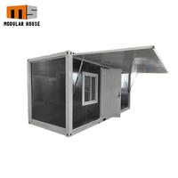 Conteneur d'expédition étanche Hous 20FT 40Ft extensible maison modulaire caravane pologne maisons portables 2 4 chambres à coucher maisons en conteneur