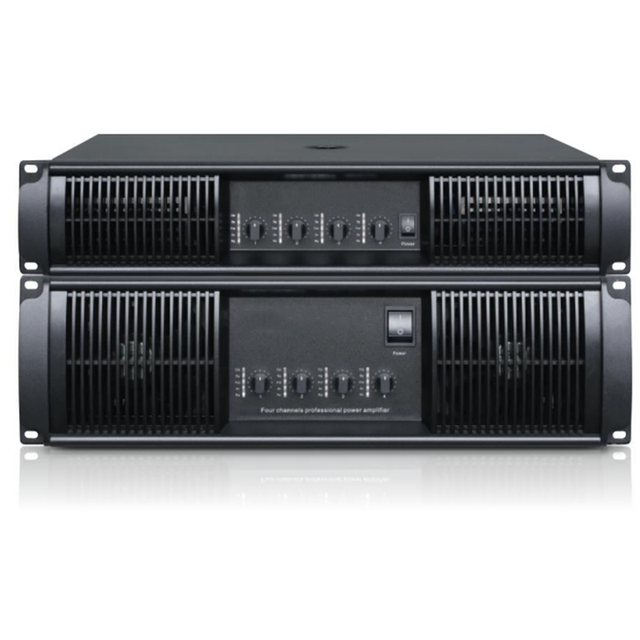 Professional 2U/3U Four Channel Amplifier Outdoor Concert Performance KTV High Power Amplifier Machine