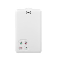 Localizador GPS de Seguridad para Niños Personalizado, Tarjeta 4G con Alarma SOS, Llamadas Bidireccionales, Función Push Talk, Resistente al Agua, de Plástico, para Estudiantes