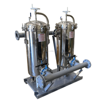 Filter Air Stainless Steel Industri Baru dengan Desain Kantong Ganda Multi dan Filtrasi Presisi Kantong Ganda