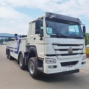 Prix d'usine SINOTRUK HOWO 8x4 Camion de remorquage intégré lourd pour la vente - Product Image 1