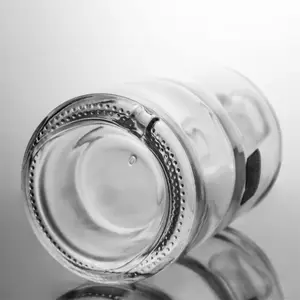 テキーラウイスキー用フラットショルダーショートネックガラスリキュールボトル700ml750ml透明ガラス瓶