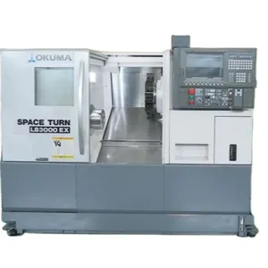 โรงงานใช้จีนเครื่องเครื่องกลึงเตียง Cnc อัตโนมัติสําหรับขายเครื่อง LB3000EX-C500 ในสต็อก