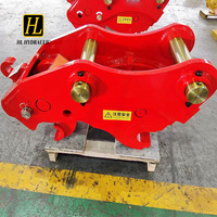 Attache rapide hydraulique HLQJX04P HLQ04P pour excavatrice de 5 à 8 tonnes ZX55 ZX60 ZX70 ZX75US C305.5