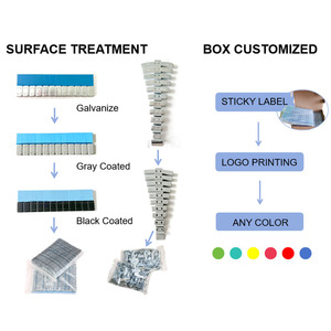 Çelik jantlar <span class=keywords><strong>60g</strong></span> için Toolon yeni galvanizli demir klipsli jant denge ağırlıkları - Product Image 6