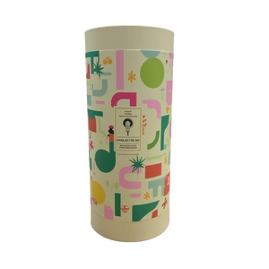 Emballage cosmétique de tube de papier de cylindre biodégradable imprimé fait sur commande boîtes en carton rondes de tube central de papier kraft - Product Image 5