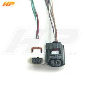 HPZUANBA precision machining Wire harness plug 6-pin for Toyota High-lander Ca-mry Ray-ling Will-anda Steering plug