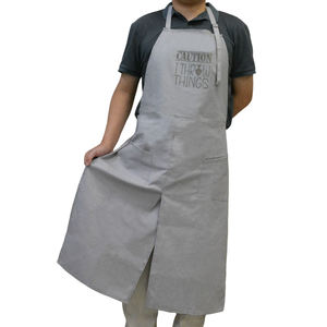 Delantal de Cerámica Personalizado para Artistas, Delantal Largo con Pierna Dividida, Delantal Multiusos con Pierna Dividida para Cocinar, Hornear, Catering y Uso Diario - Product Image 2