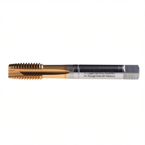 ดอกต๊าปอเนกประสงค์ Ta1175 เคลือบ TiN สำหรับรูทะลุ ความคลาดเคลื่อน 6H - Product Image 2