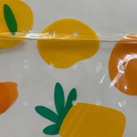 Sac d'emballage pour gâteaux aux fruits, imprimé en sérigraphie sur mesure, transparent, perforé, respirant, pochette OPP+CPP, produits frais, écologique