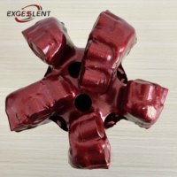 Foret PDC pour forage de puits, haute dureté, diamant polycristallin, pour puits de pétrole et d'eau, strata géologiques durs, forage minier