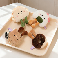 Magnifiques Aimants de Réfrigérateur en Peluche Alimentaire, Aimants Mini en Peluche Super Doux, Design Populaire de Jouets en Peluche pour la Décoration de la Maison et les Cadeaux