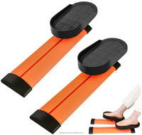 Mini pédalier d'exercice ABS – Appareil de fitness portable, écologique et antidérapant pour le bureau, idéal pour des jambes affinées