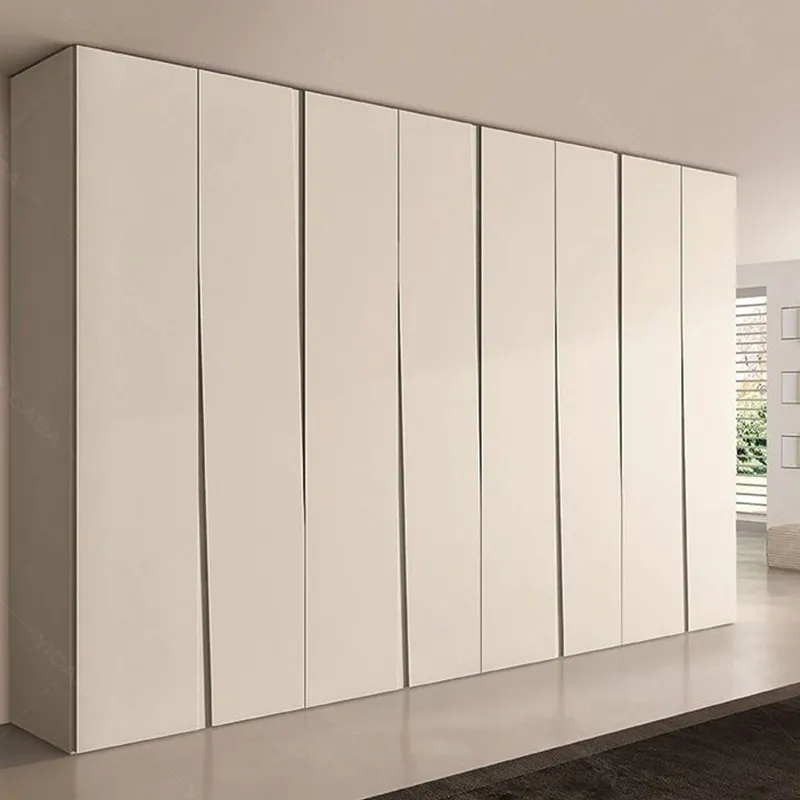 Armario con puerta corredera para dormitorio, mueble de habitación con cama