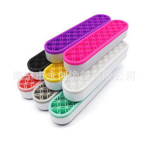 Boîte de rangement multi-compartiments pour pinceaux de maquillage, organiseur de bureau 3-6L pour outils de maquillage et stylos - Product Image 5