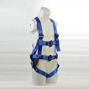 Harnais de sécurité pour travaux <span class=keywords><strong>en</strong></span> extérieur, ceinture de sécurité <span class=keywords><strong>en</strong></span> polyester pour l'alpinisme et l'escalade <span class=keywords><strong>en</strong></span> hauteur, dispositif d'arrêt de chute, équipement de sécurité - Product Image 6