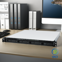Synology Original 4-Bay RackStation RS822RP + RS822 + 1U penyimpanan NAS Diskless Server USB antarmuka produk penyimpanan jaringan yang digunakan