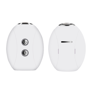 Masseur facial avec lumière LED rouge et 7 couleurs, rouleau Gua Sha en quartz rose avec vibration et chaleur pour la relaxation du <span class=keywords><strong>visage</strong></span> - Product Image 1