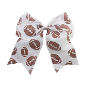 Niños Fútbol Softbol Voleibol Pelota DE <span class=keywords><strong>TENIS</strong></span> Porristas Arco Pinza para el cabello <span class=keywords><strong>Cinta</strong></span> Espolvorear Oro en polvo Accesorios para el cabello - Product Image 2