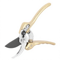 Ciseaux de taille professionnels pour bricolage industriel, poignée antidérapante, lame en acier au carbone revêtue de PTFE