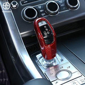 Kit intérieur de luxe en fibre de carbone sèche pour le levier de vitesses pour Land Rover Range Rover Sport 2014-2017 - Product Image 5