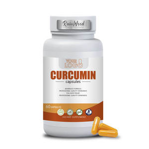 Capsules d'extrait de <span class=keywords><strong>curcuma</strong></span> Rainwood, compléments alimentaires |   Capsules de <span class=keywords><strong>Curcuma</strong></span> et de Curcumine à base de plantes, très vendues - Product Image 1