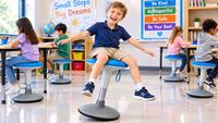Chaise d'école ergonomique en plastique au design moderne pour enfants autistes, écologique, pour l'école, l'appartement, la maison, l'hôpital, le salon