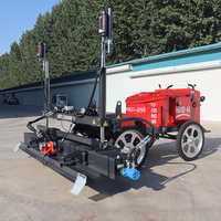 Machine de nivellement de sol en béton à laser haute efficacité de 22 kW/30 CV, à moteur, faible entretien