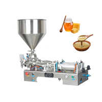 FillinMachine Semi-automatique crème glacée eau liquide miel jus sauce boisson gazeuse pâte de tomate machine de remplissage