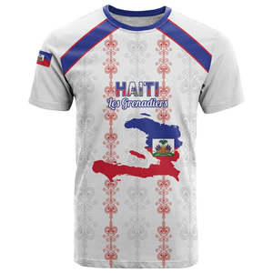 T-shirt de football Haïti 2026 pour supporters – T-shirt décontracté léger et respirant à manches courtes - Product Image 3