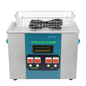Digital ultrasonic cleaning machine with timer heated 4.5L ultrasonic cleaner for home use
