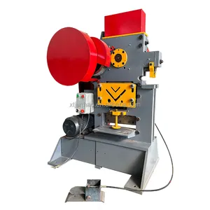 Mesin pencukur Punching baja sudut portabel dengan efisiensi tinggi