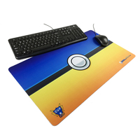 Tapis de souris en caoutchouc surdimensionné pour sublimation, impression personnalisée, surface lisse, grand tapis de souris pour jeux