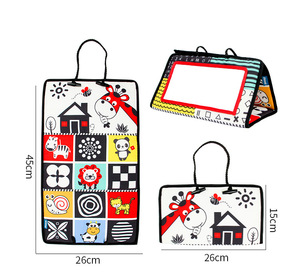 Espejo <span class=keywords><strong>para</strong></span> Bebé en Blanco y Negro, Juguetes <span class=keywords><strong>de</strong></span> Estimulación Visual, Juguete <span class=keywords><strong>para</strong></span> el Tiempo Boca Abajo del Bebé - Product Image 5