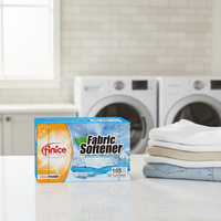Tablettes de lessive écologiques jetables Finice, Savon pour bébé, Lingettes assainissantes pour sèche-linge, pour vêtements, Tablettes de lessive jetables