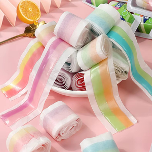 Rouleaux de fruits Halal certifiés, saveurs tropicales fusion, saveurs arc-en-ciel vibrantes, à croquer sans gâcher, pour l'école des enfants - Product Image 3