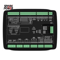 Contrôleur de Générateur Automatique Parallèle Spark HGM9510N avec Écran LCD Multilingue en Plastique, Protection IP65 pour Alternateur de Groupe Électrogène