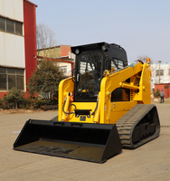EPA Diesel skidsteer loader con forest mulcher skid steer attacchi