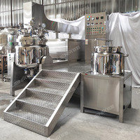 LIENM Équipement de production de cosmétiques à haute productivité Machine complète de fabrication de savon pour lotion pour le corps Caisse en bois Produit à chaud fourni