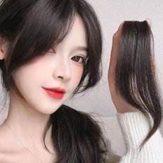 100% perruque de cheveux humains vierges avec frange latérale SD221023 _ P330094251 longueurs étirées 34-40 pouces - Product Image 1